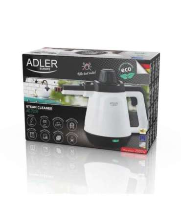 Adler Steam cleaner AD 7038 Power 1200 W Steam pressure 3.5 bar Water tank capacity 0.45 L White/Black