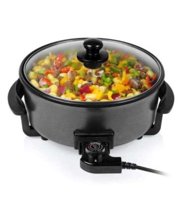 Tristar Multifunctional grill pan XL PZ-9135 Diameter 30 cm Grill 1500 W Lid included Fixed handle Black