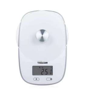 Tristar KW-2445 Kitchen scale, White Tristar Kitchen scales KW-2445 Maximum weight (capacity) 5 kg Graduation