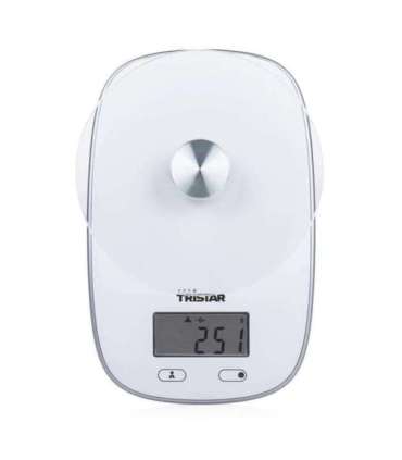 Tristar KW-2445 Kitchen scale, White Tristar Kitchen scales KW-2445 Maximum weight (capacity) 5 kg Graduation