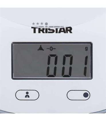 Tristar KW-2445 Kitchen scale, White Tristar Kitchen scales KW-2445 Maximum weight (capacity) 5 kg Graduation