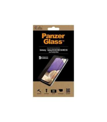 PanzerGlass Screen protector Samsung Galaxy A13/M23 5G/M33 5G Glass Black Case Friendly