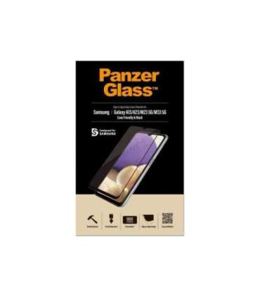 PanzerGlass Screen protector Samsung Galaxy A13/M23 5G/M33 5G Glass Black Case Friendly