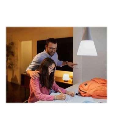 Hue W Starter Kit 9,5W A60 E27, 3pcs, Bridge, Switch E27 9.5 W Warm White 2700K Bluetooth and Zigbee