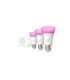 Hue WCA Starter Kit 9W A60 E27, 3pcs, Bridge, Switch E27 9 W RGBW 2000-6500K Bluetooth and Zigbee