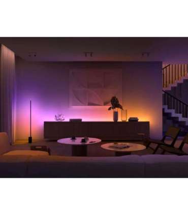 Philips Hue|Lightstrip Extension|Hue Gradient Lightstrip 1m Extension|White and colored light