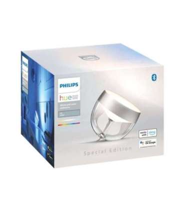 Philips Hue|Hue Iris Portable Lamp, Silver Special Edition|Silver|Portable lamp