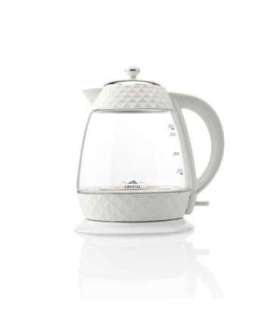 ETA Crystal Kettle ETA315490010 Electric 2200 W 1.7 L Glass 360° rotational base Glass/White