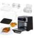 Adler Airfryer Oven AD 6309 Power 1700 W Capacity 13 L Stainless steel/Black