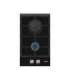 Simfer Hob H3.201.TGRSP Gas on glass Number of burners/cooking zones 2 Rotary knobs Black