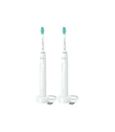 Philips Sonic Electric Toothbrush Sonicare 3100 series HX3675/13 Rechargeable For adults Number of brush heads