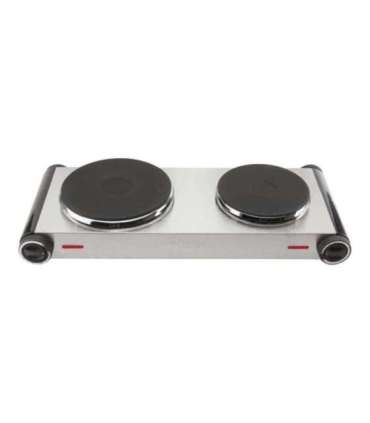 Tristar Free standing table hob KP-6248 Number of burners/cooking zones 2 2500 W Stainless Steel/Black |