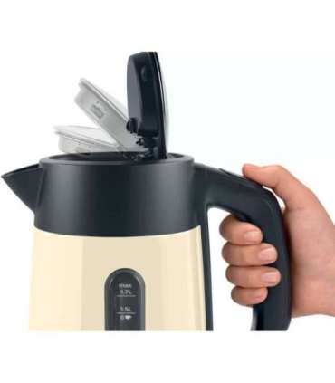 Bosch Kettle TWK4P437 Electric 2400 W 1.7 L Stainless steel Beige