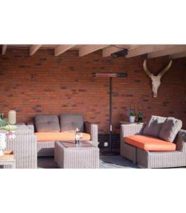 SUNRED Heater RD-DARK-25S, Dark Standing Infrared 2500 W Black IP55