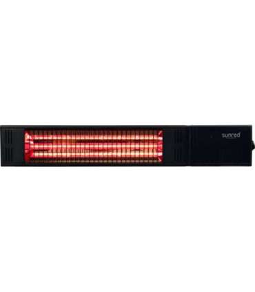 SUNRED Heater RDS-15W-B, Fortuna Wall Infrared 1500 W Black IP55