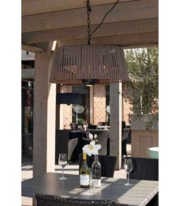 SUNRED Heater ARTIX M-HO BROWN, Corda Bright Hanging Infrared 1800 W Brown IP24