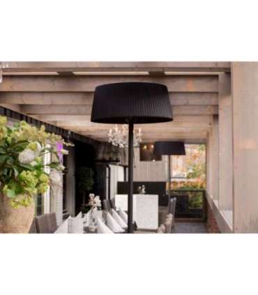 SUNRED Heater ARTIX SB BASIC, Bright Standing Infrared 2100 W Black IP44