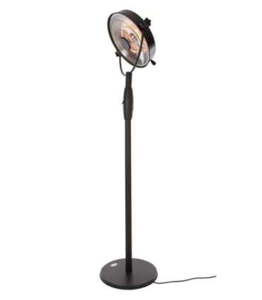 SUNRED Heater RSS16, Retro Bright Standing Infrared 2100 W Black IP54