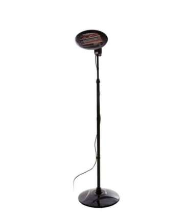 SUNRED Heater SMQ2000A, Elekra Quartz Standing Infrared 2000 W Black IP34