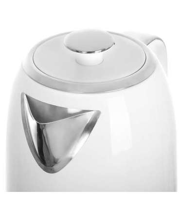 Adler Kettle AD 1341 Electric 2200 W 1.7 L Stainless steel 360° rotational base White