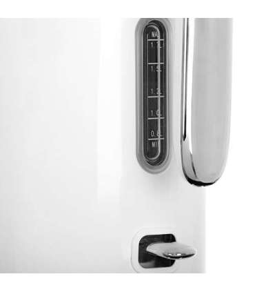 Adler Kettle AD 1341 Electric 2200 W 1.7 L Stainless steel 360° rotational base White