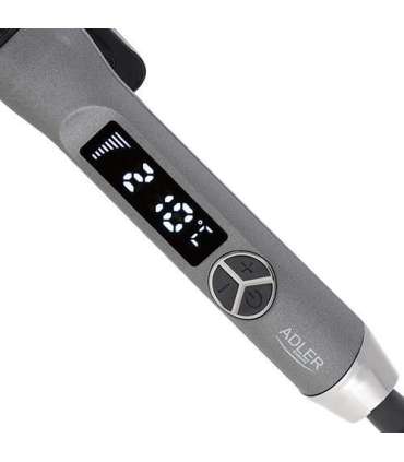 Adler Hair Curler AD 2114 Ceramic heating system Barrel diameter 25 mm Temperature (max) 210 °C Display