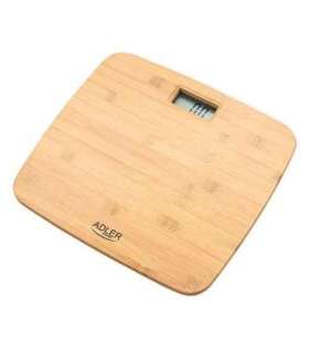 Adler Bathroom Bamboo Scale AD 8173 Maximum weight (capacity) 150 kg Accuracy 100 g