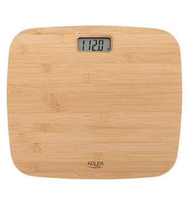Adler Bathroom Bamboo Scale AD 8173 Maximum weight (capacity) 150 kg Accuracy 100 g