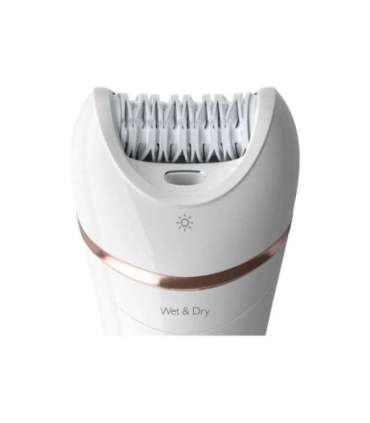 Philips Epilator BRE740/10 Operating time (max) 40 min Number of power levels N/A Wet & Dry White