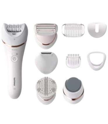 Philips Epilator BRE740/10 Operating time (max) 40 min Number of power levels N/A Wet & Dry White