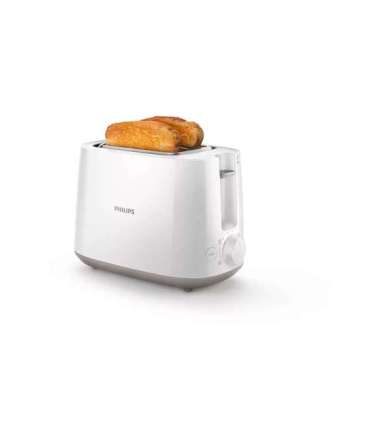 Philips Toaster HD2581/00 Daily Collection Power  760-900 W Number of slots 2 Housing material Plastic White