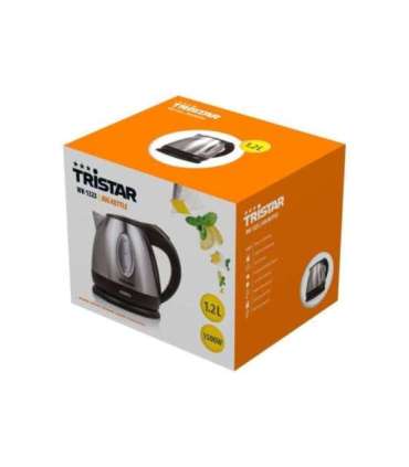 Tristar Jug Kettle WK-1323 Standard 1500 W 1.2 L Stainless steel 360° rotational base Silver