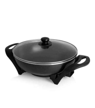 Tristar Electric Wok PZ-9130 1500 W Stainless steel 4.5 L Black