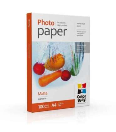 Photo Paper PM220100A4 White 220 g/m² A4 Matte