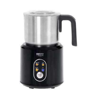 Camry Milk Frother CR 4498 500 W Base frame: plastic, Cup housing: stainless steel Black