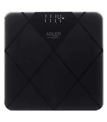 Adler Bathroom Scale AD 8169 Maximum weight (capacity) 180 kg Accuracy 100 g Graphite/Black