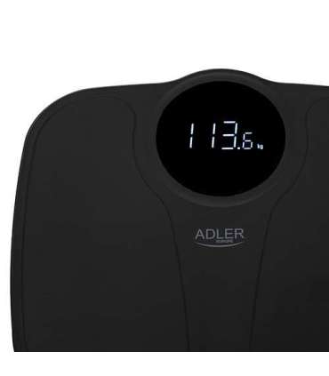 Adler Bathroom Scale AD 8172b Maximum weight (capacity) 180 kg Accuracy 100 g Body Mass Index (BMI) measuring