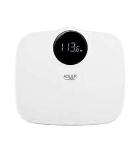 Adler Bathroom Scale AD 8172w Maximum weight (capacity) 180 kg Accuracy 100 g Body Mass Index (BMI) measuring
