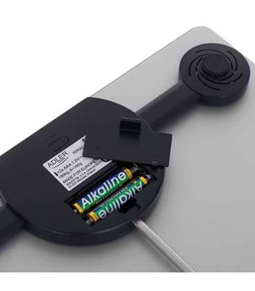 Adler Bathroom Scale AD 8174s Maximum weight (capacity) 180 kg Accuracy 100 g Silver