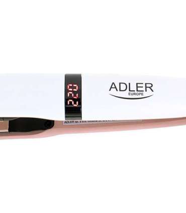 Adler Hair Straightener AD 2321 Warranty 24 month(s) Ceramic heating system Display LCD Temperature (min)