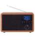 Adler Radio DAB+ Bluetooth AD 1184 Alarm function Black/Brown