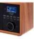 Adler Radio DAB+ Bluetooth AD 1184 Alarm function Black/Brown