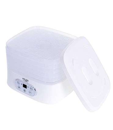 Adler Food Dehydrator AD 6658 Power 230 W Number of trays 5 Temperature control Integrated timer White
