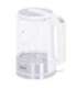 Mesko Kettle MS 1301w Electric 1850 W 1.7 L Glass/Stainless steel 360° rotational base White