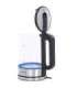 Mesko Kettle MS 1301b Electric 1850 W 1.7 L Glass/Stainless steel 360° rotational base Black