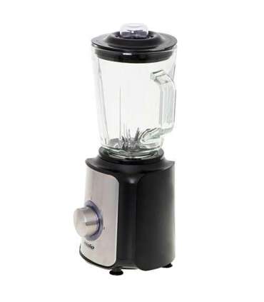 Mesko Blender MS 4080 Tabletop 600 W Jar material Glass Jar capacity 1.5 L Ice crushing Black/Silver