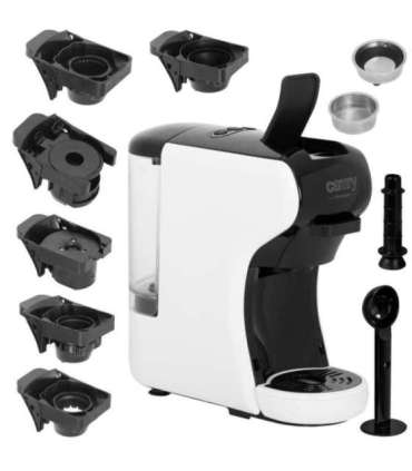 Camry Multi-capsule Espresso machine CR 4414 Pump pressure 19 bar Ground/Capsule 1450 W White/Black