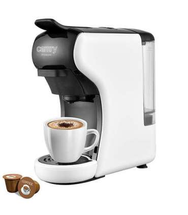 Camry Multi-capsule Espresso machine CR 4414 Pump pressure 19 bar Ground/Capsule 1450 W White/Black