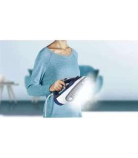 TEFAL FV2838E0 Steam Iron 2400 W Water tank capacity 270 ml Continuous steam 40 g/min Blue/White