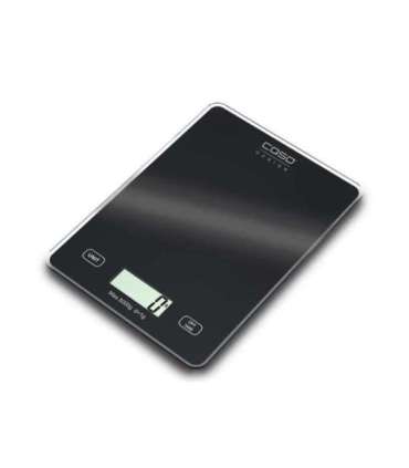 Caso Kitchen scale Slim Maximum weight (capacity) 5 kg Graduation 1 g Black